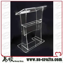 Сделано в Китае акриловый стол Lectern, современный дизайн Акриловые Lectern