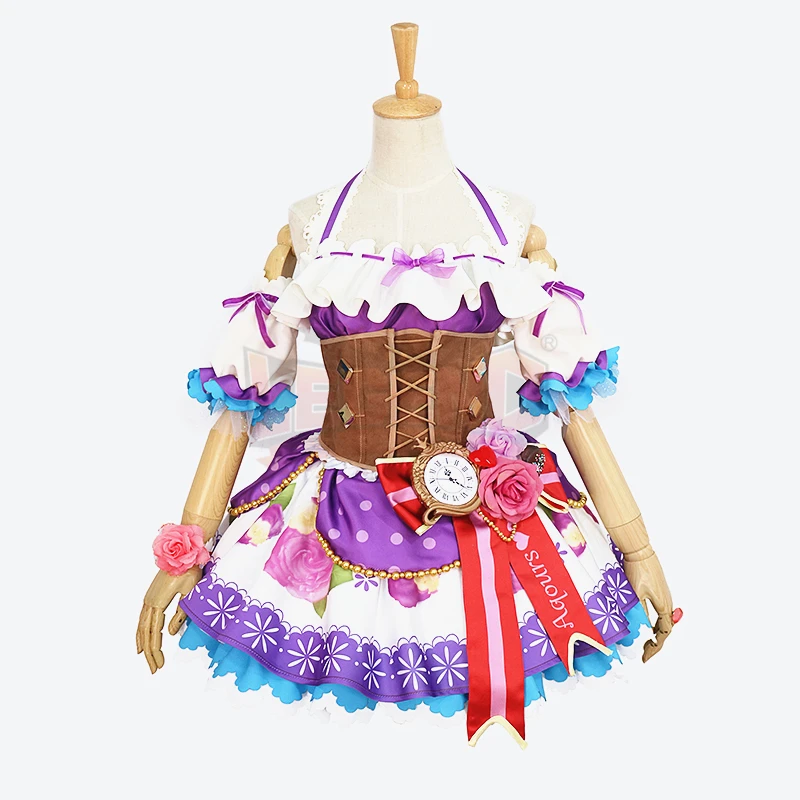 Люблю жить! Карнавальный костюм lovelive akours платье на День святого Валентина Chika Riko