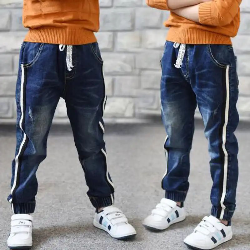 elastic jeans for boys