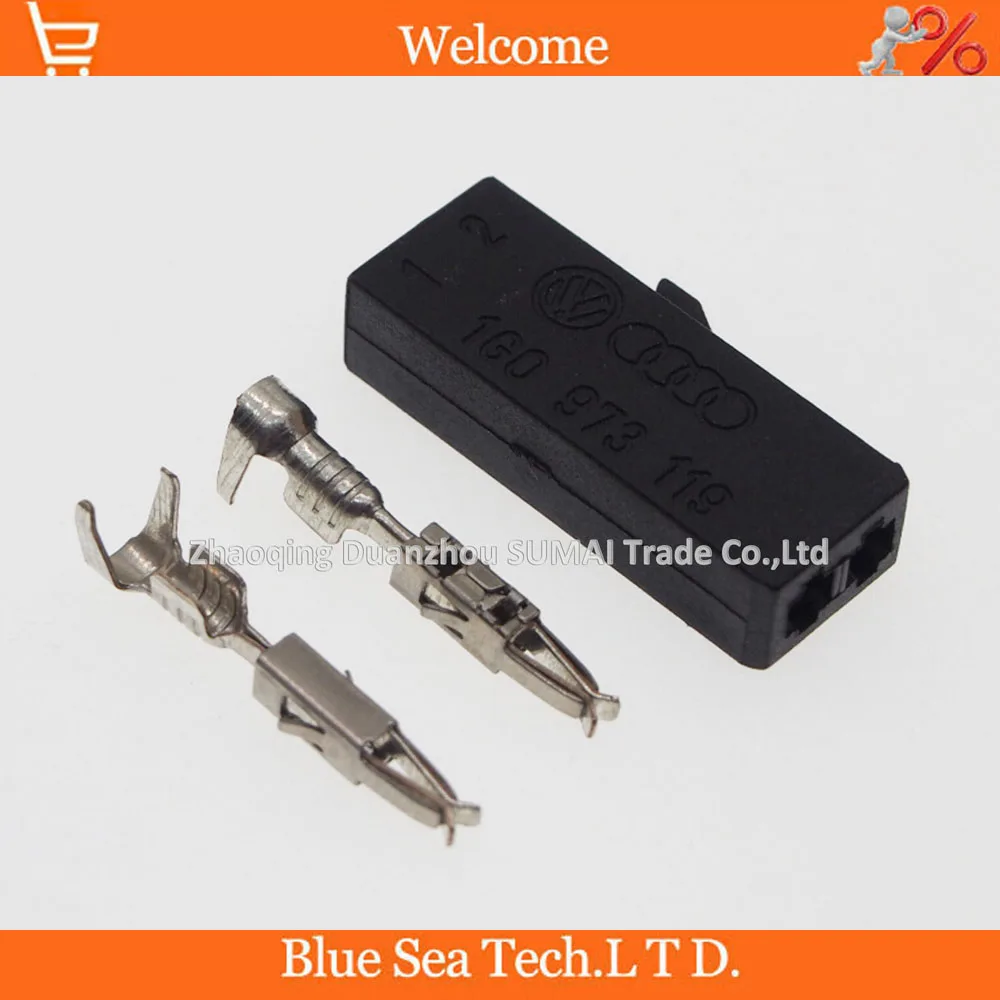 2 Pin Good quality Auto connector,Car microphone plug,Auto door plug