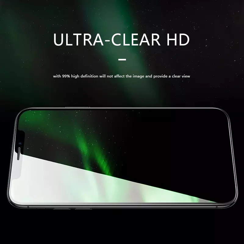 Защитное стекло CHYI закаленное 9H с полным клеем изогнутое для iPhone X|screen protector tempered