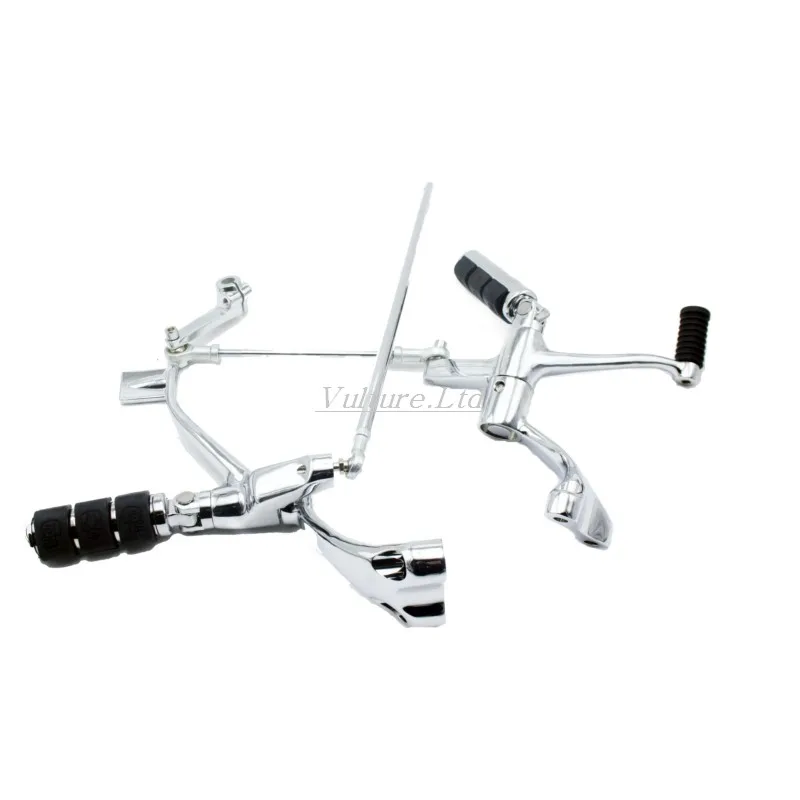 Buy Chrome Front Forward Controls Kit With Pegs For