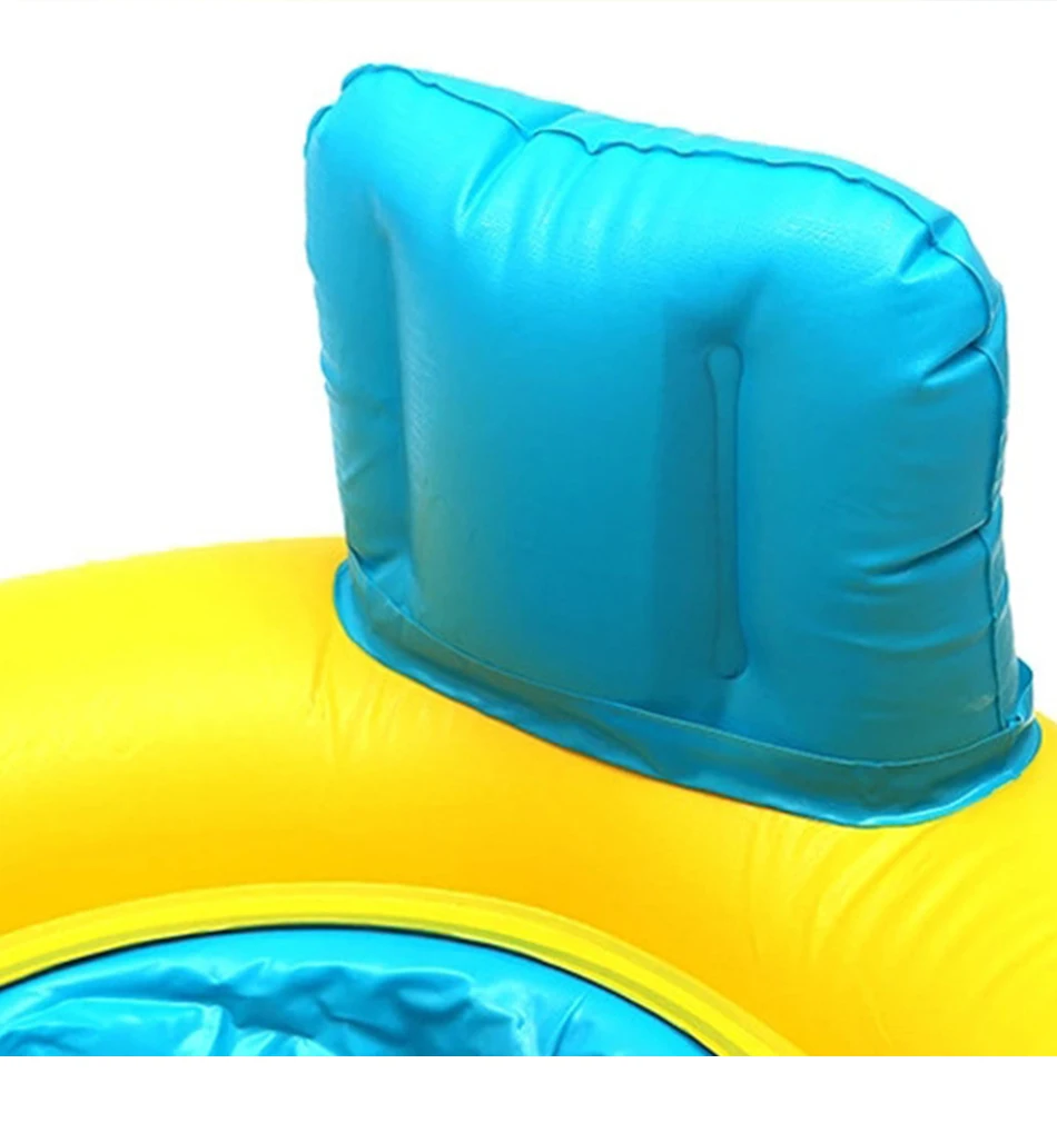 Anel de Natação Inflável do Bebê Anéis de Natação Anel da Sede de Banho Mãe e Filho Piscina Verão Duplo Círculo Infantil Flutuante 16 High Quality Mamãe e Bebê