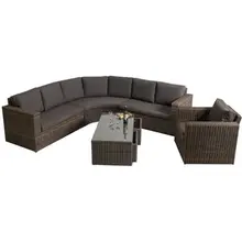 SIGMA винтажная синтетическая мебель из ротанга в классическом европейском стиле