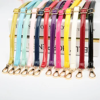 

4 Metal Colors! Adjustable Replacement Shoulder Strap Patent PU Leather Bag Straps for Purses Handbags Bags DIY Belts 3 Sizes