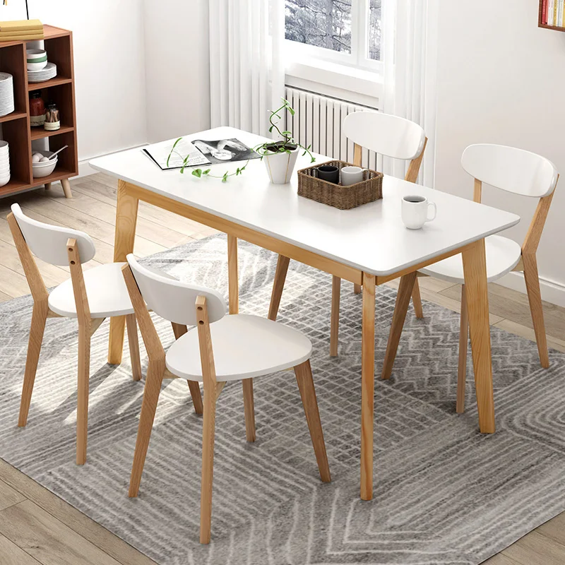 

Modern simple stylish dining table and chair, coffee desk, end desk, free ship to Russia