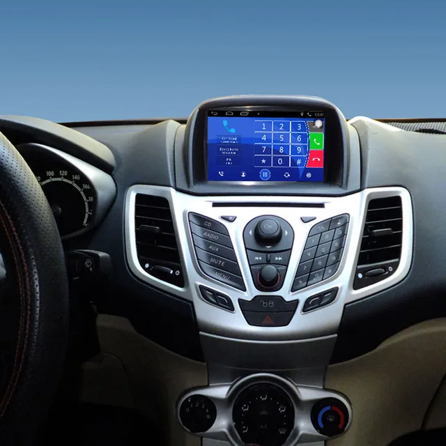 7 inch Capacitance Touch Screen Car Media Player for Ford Fiesta GPS
