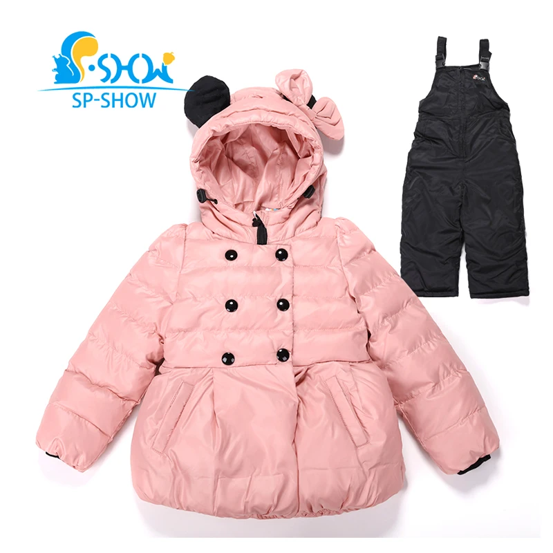 

2019 SP-SHOW Brand Kids Winter autumn Children's Outwear Hooded Jacket Boy And Girl Clothing Sets Down Suit And Parkas 01
