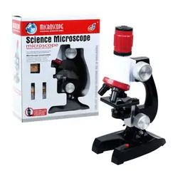 Дети микроскоп игрушки 1200X400X100X природа Пособия по биологии игрушки для исследования науки образование игрушки для начинающих для ваших
