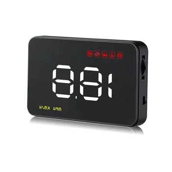 

Car speedometer HUD heads up display speedometer speeding voltage alarm