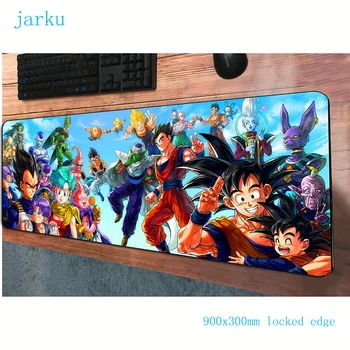 

900x300x2mm Dragon Ball pad mouse gaming mousepad gamer mouse mat High-end pads game computer padmouse laptop play mat