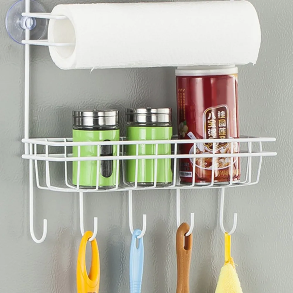 NEWKBO-Refrigerator-Multi-layer-Refrigerator-Side-Shelf-Holder-Multifunctional-Kitchen-Supplies-Organizer-Rack-With-Suction-Cups (2)