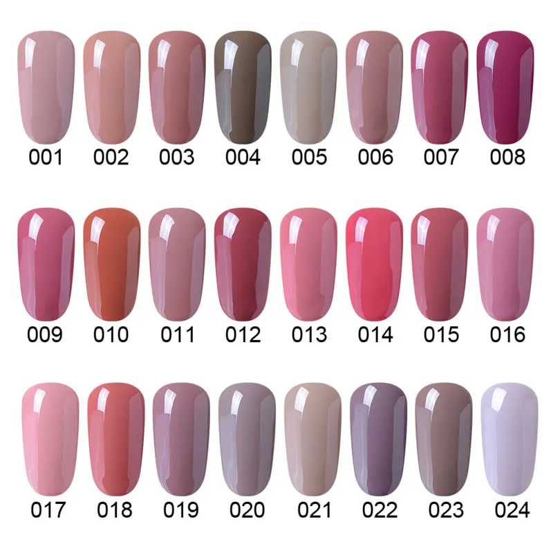 Beau Gel 8ml Nude Color UV Gel Nail Polish Soak Off Vernis Semi Permanent Hybrid Varnish Gellak Enamel Lacquer Jelly Gel Polish