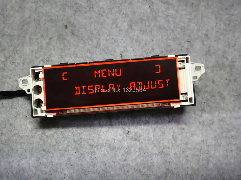 Красный экран монитора Поддержка USB+ aux дисплей(12 pin) для citroen C4 peugeot 307 408 автомобиля