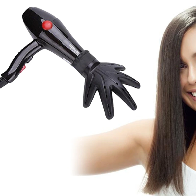 Buy KEMEI Durable Plastic Black Hand Shape Hair Dryer