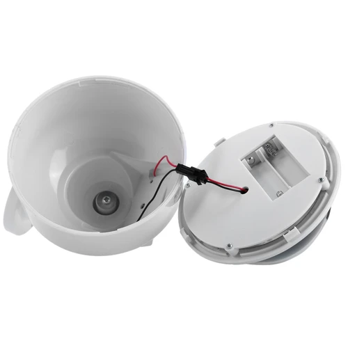 360 ° 회전 가짜 더미 보안 카메라 CCTV, 깜박이는 LED 조명 돔, 실내 및 실외 태양열 및 배터리로 구동 5
