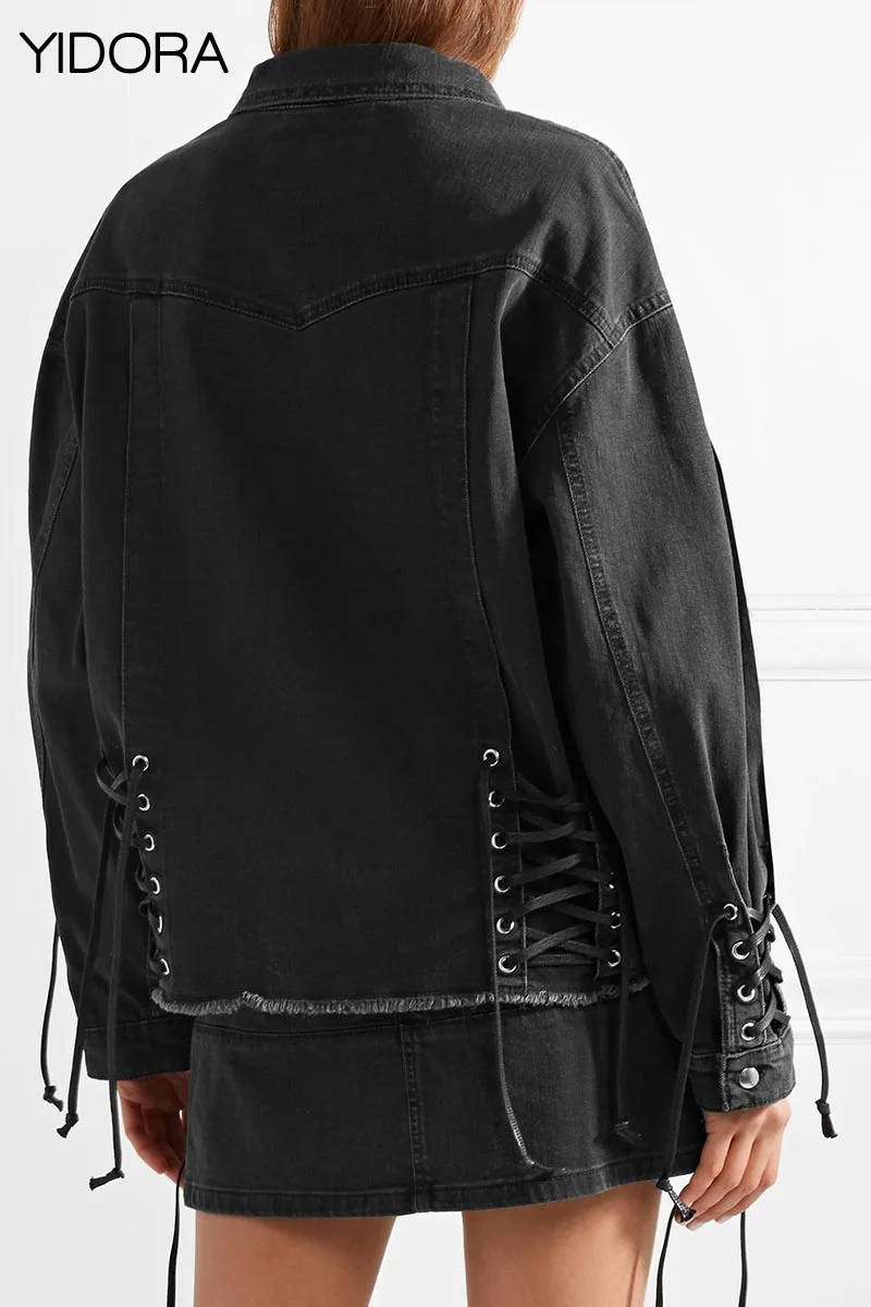 gray jean jacket