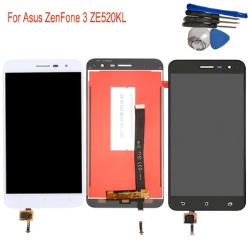 

New 5.2'' For ASUS Zenfone 3 ZE520KL Z017D Z017DA Z017DB LCD Display Touch Screen Digitizer Assembly Replacement Part+Tools