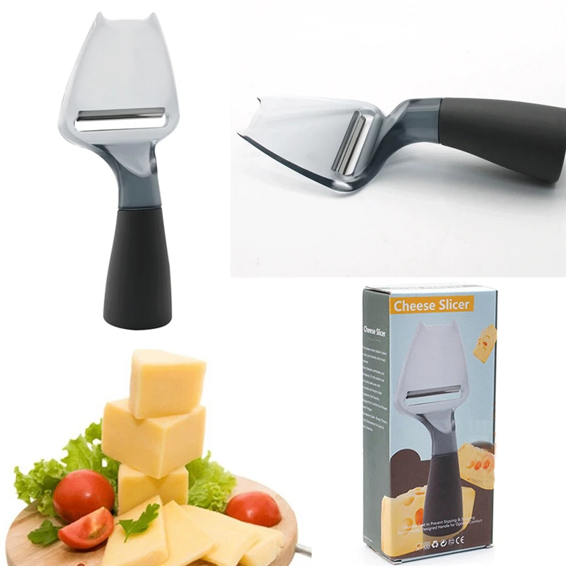 

FAROOT Convenient Kitchen Spatula Pizza Cutter Cheese Slicer Stainless Leak Steel Shovel