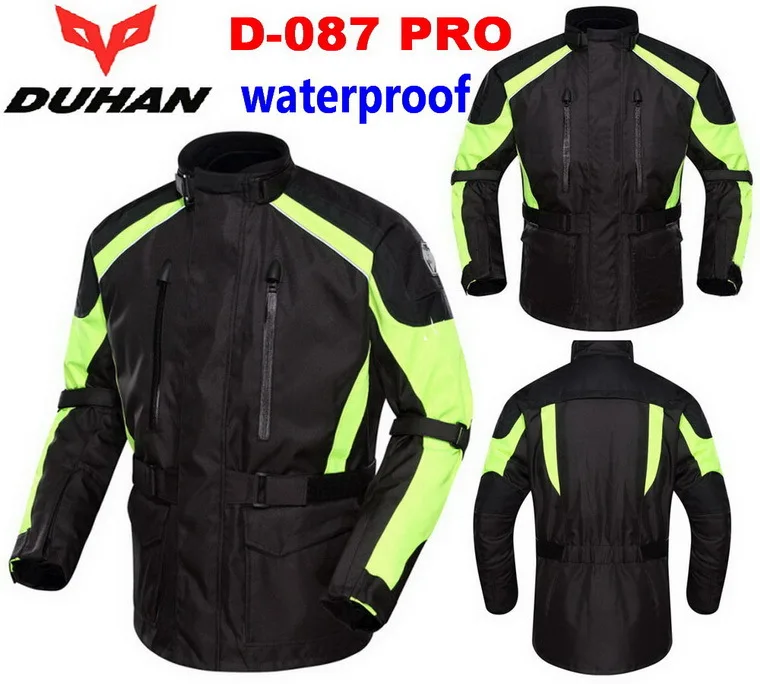 Летняя Новинка DUHAN D-087 PRO водонепроницаемая куртка для мотогонок костюмы джерси одежда защита от падения мотоциклетная куртка