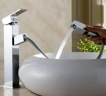 

Top quality bathroom & kitchen hot and cold water basin faucets single handle mixer tap kitchen accessories pull out faucet
