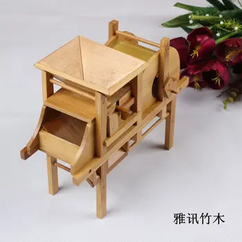 

Nostalgic wood products furniture decorations decoration crafts windmill model table room Home Furnishing
