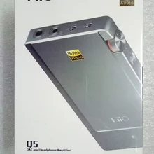 FIIO Q5 флагманский Bluetooth и dsd-способный Портативный HIFI усилитель DSD декодер MFi усилитель звука USB DAC 3800mAh