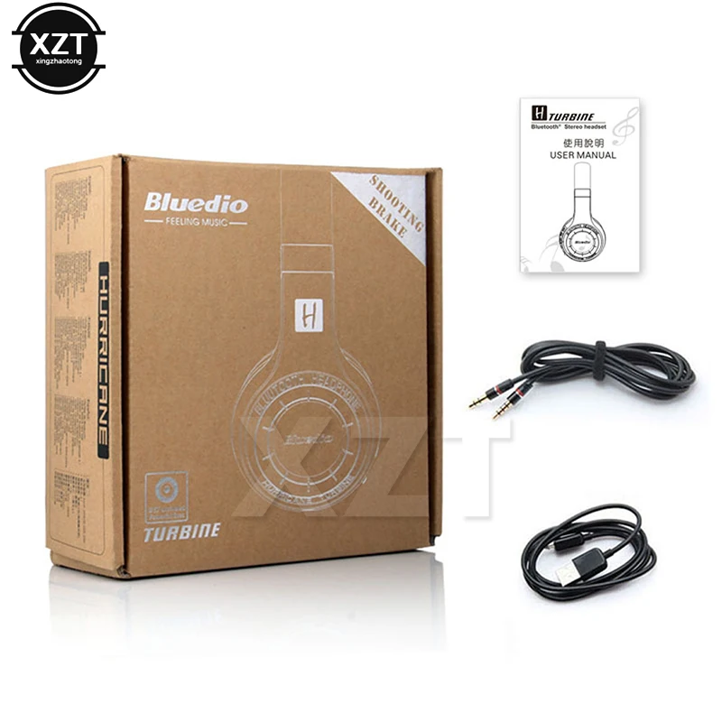 Auscultadores Estéreo Bluetooth para Telefone Auscultadores sem Fios de Alta Qualidade Bluedio ht Shooting Brake Bt4.1stereo - Image 5