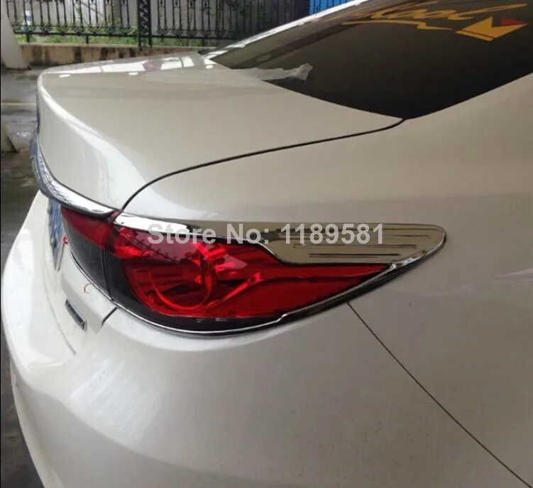 New!2014 2015 2016 ABS Chrome Tail light Cover Trim For Mazda 6 M6