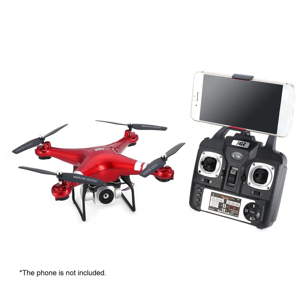 SH5HD 2,4G FPV Дрон Радиоуправляемый квадрокоптер с 720P Регулируемая Wifi камера живое видео высота Удержание Безголовый режим один ключ возврат Дрон