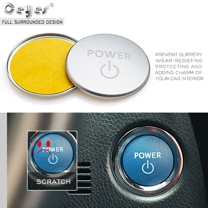 Start Engine Button Ring for TOYOTA (30)