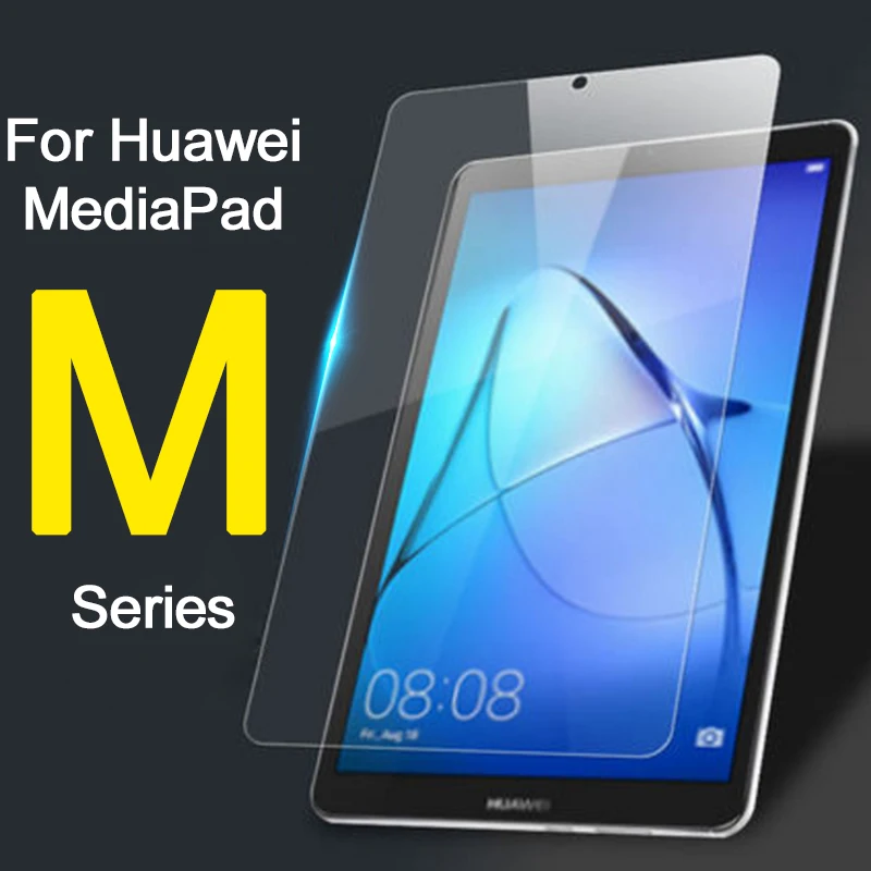 

For huawei mediapad m5 10.8 glas M3 Lite Pro 8.4" 8.0" 10.1" screen protector tempered glass protect 2.5D protective film M 5 3