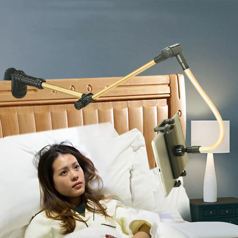 Folding Long Arm Tablet Phone Stand Holder For Ipad Samsung Kindle 4-14 Inch 360 Rotation Strong Lazy Bed Tablet Mount Bracket Folding Long Arm Tablet Phone Stand Holder For Ipad Samsung Kindle 4-14 Inch 360 Rotation Strong Lazy Bed Tablet Mount Bracket