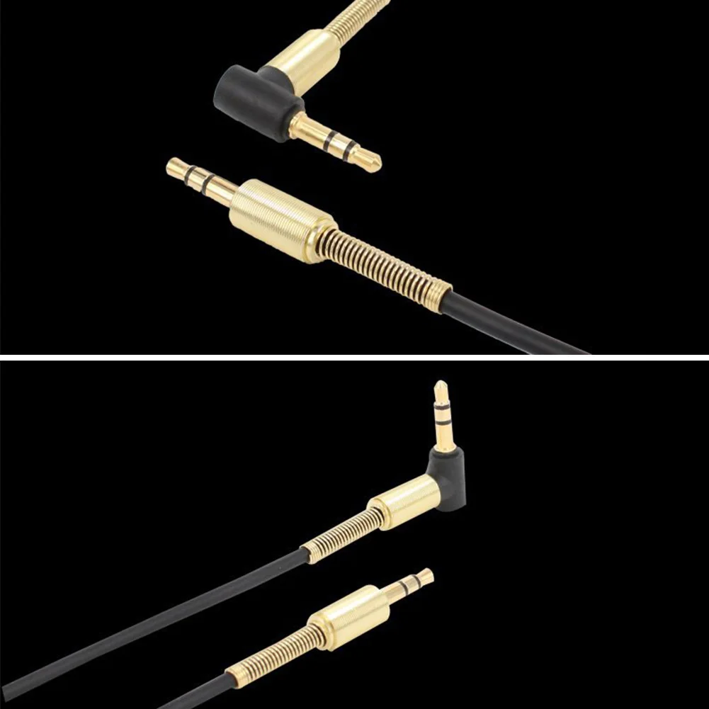 Аудио кабель с золотым покрытием 3,5 мм папа-папа автомобильный Aux вспомогательный разъем стерео аудио кабель для телефона MP3