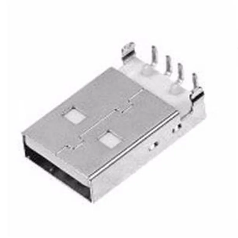5 шт. белый USB A Мужской штекер гнездо 90 гибочная линия|line| |