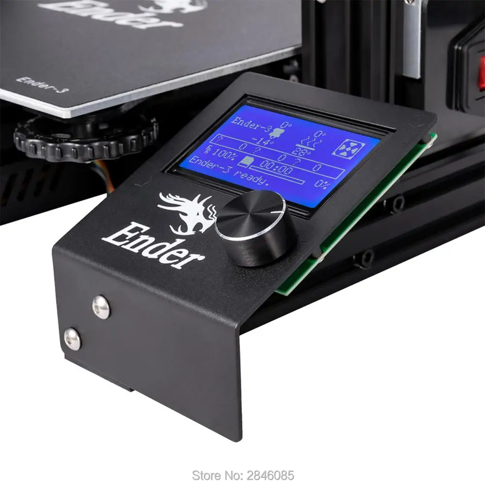 CREALITY 3d принтер Ender 3/Ender 3X из закаленного стекла опционально V slot Resume power Failed Printing DIY