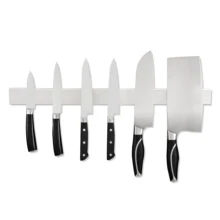 PTOC подставка для ножей из нержавеющей стали магнитный держатель для ножей настенная стойка для хранения дома для ножей органайзер для кухо...