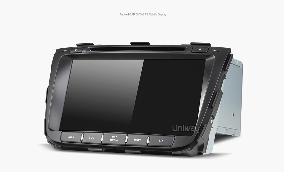 Uniway ZSLT8071 2G android 8,1 автомобильный dvd для kia sorento 2013 Автомобильный Радио gps навигация с управлением рулевого колеса