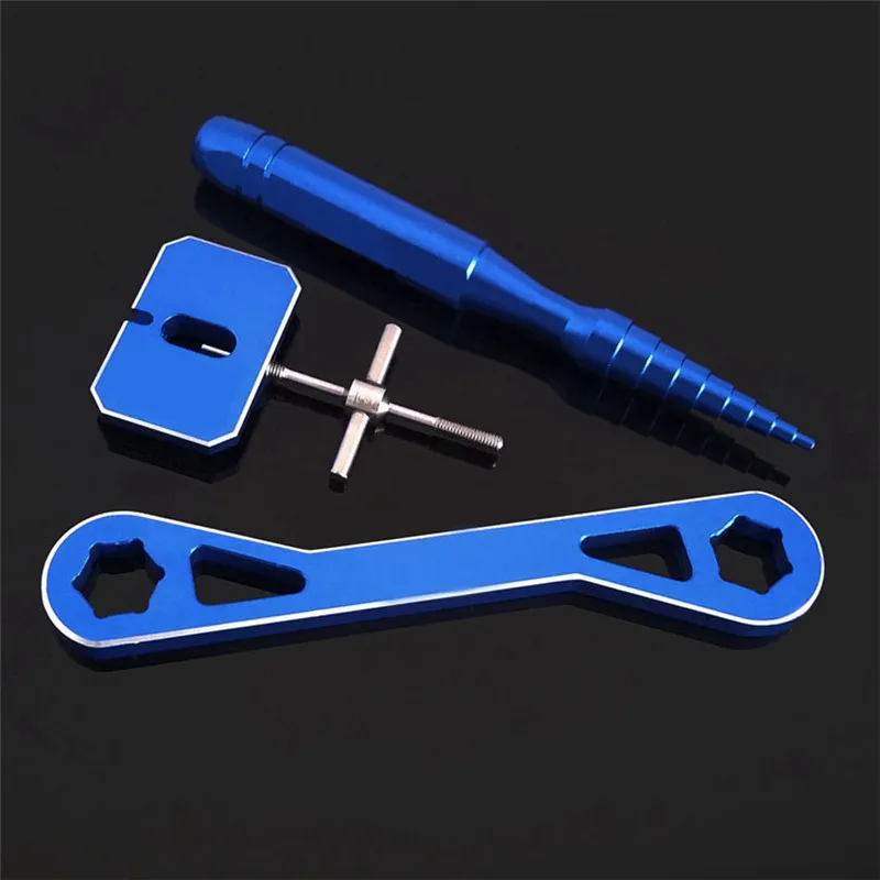 

Jitai DIY Repair Kit Baitcasting Fishing Reel Maintenance Tools Spool Locator Key Screw Nut Puller Ball Bearing Remover Spanner