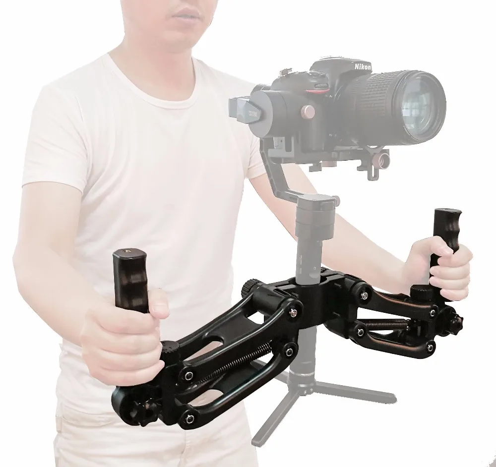 DIGITALFOTO-4-5-kg-Maxload-Gimbal-stabilisator-schokabsorptie-Dual-Handvat-met-Lente-voor-Zhiyun-Crane-2
