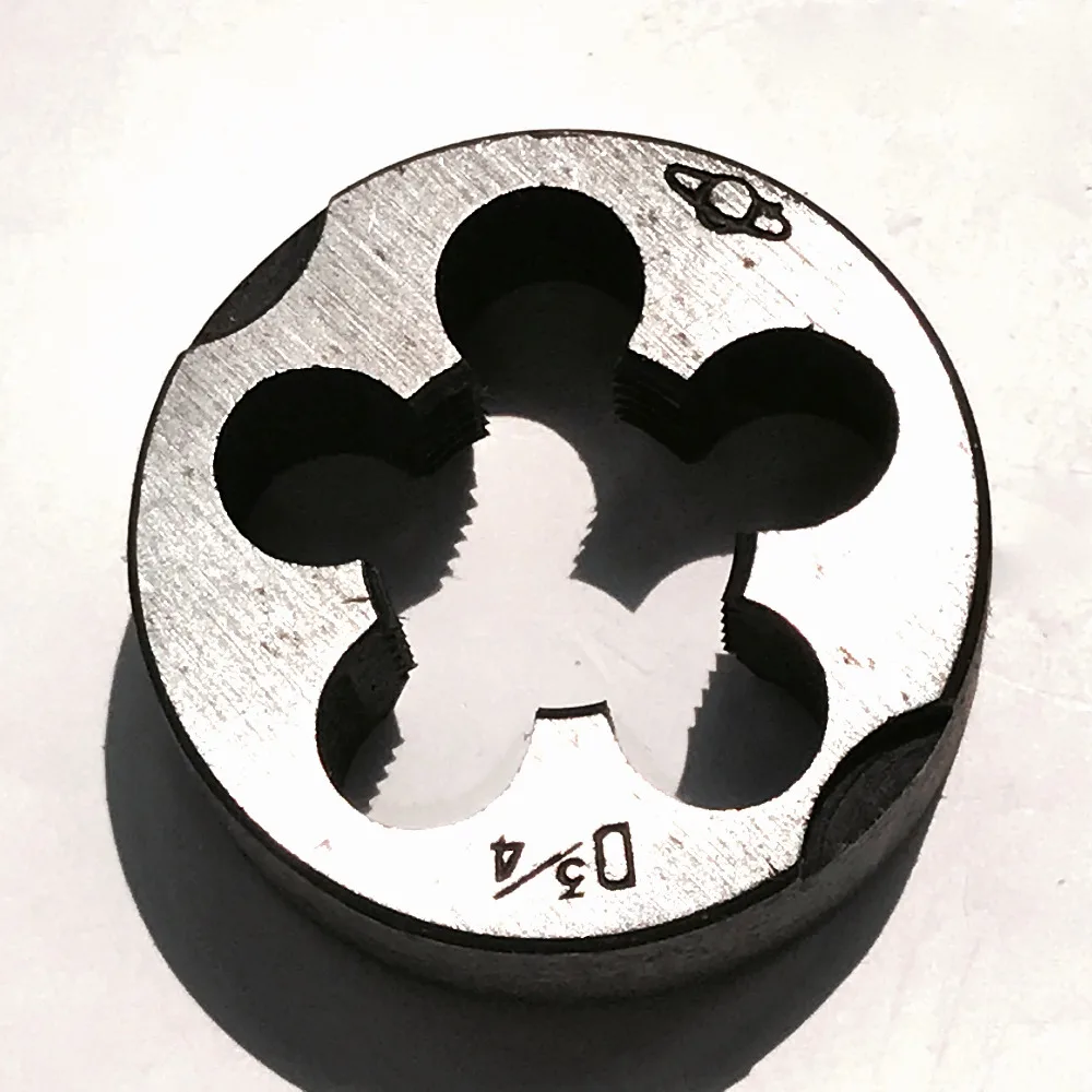 

Free shipping of 1PC Alloy steel made UNS 3/4"-14 Die Threading Tools Lathe Model Engineer Thread Maker