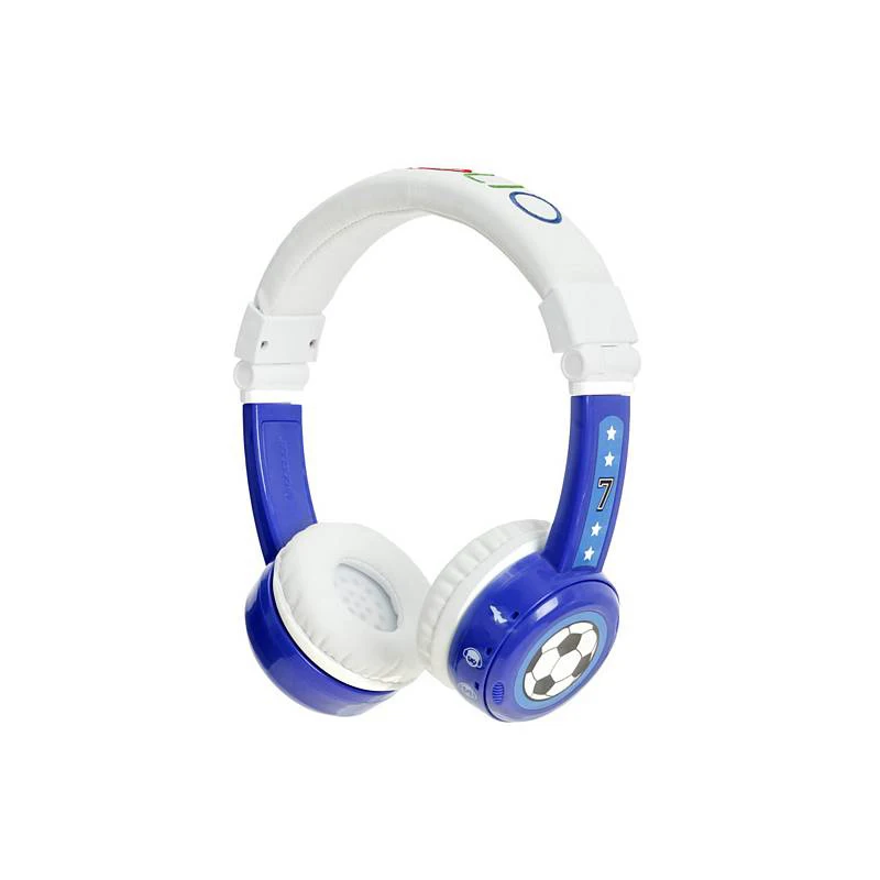 ONANOFF Kids Volume Limited Headphones BuddyPhones InFlight Professional Children Over Ear Headsets Health Listening Earphones