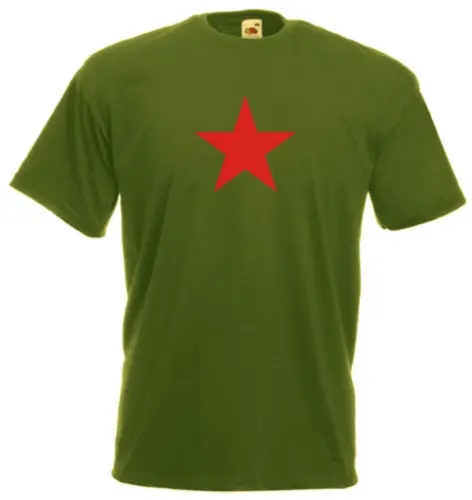 

CUBA T-SHIRT RED STAR COMMUNIST CASTRO REVOLUTION POLITICAL COLD WAR TOP NEW New Tops Tee New Unisex Funny Tops freeshipping