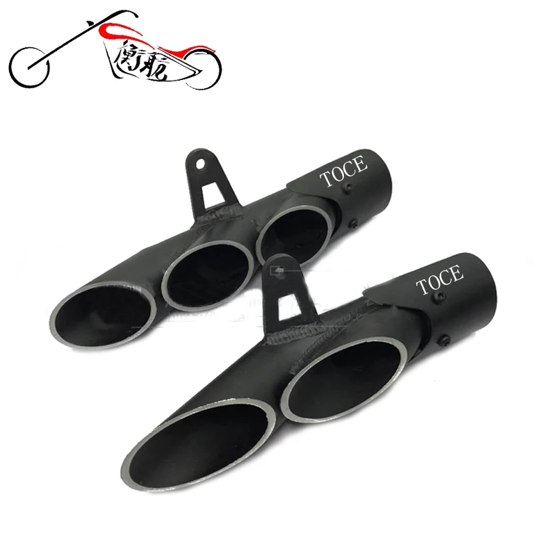 

FOR yamaha R6 2006-2016 z900 zx6r cbr500 The high quality Modified exhaust TOCE modified exhaust pipe bomb personality Street