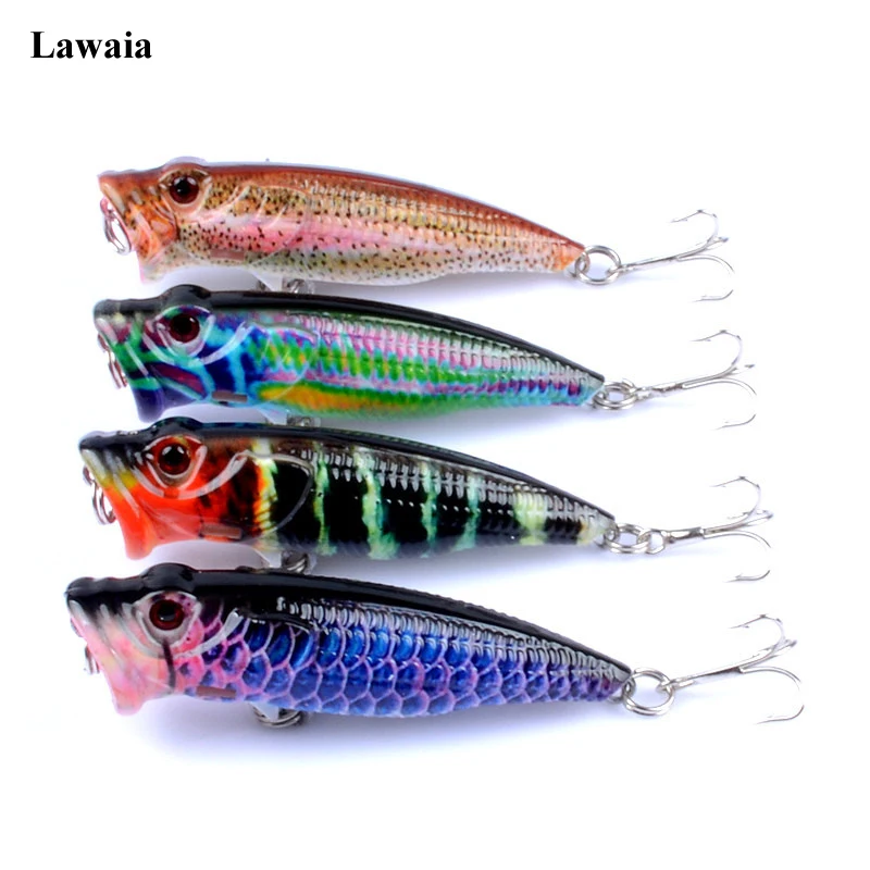 

Lawaia 1pcs Hard Bait Fishing Tackle Surface Wave Climbing 3D Bionic Eyes Series of Plastic Coating Bait Fishing Lure