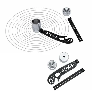 

cross-border dedicated magnet multi-purpose drawing ruler Drawing compass creative pattern measurement drawing tool
