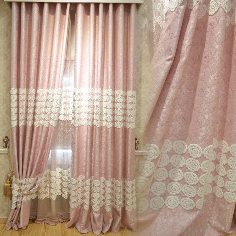 Customized curtain Modern living room luxury Japanese style curtains
