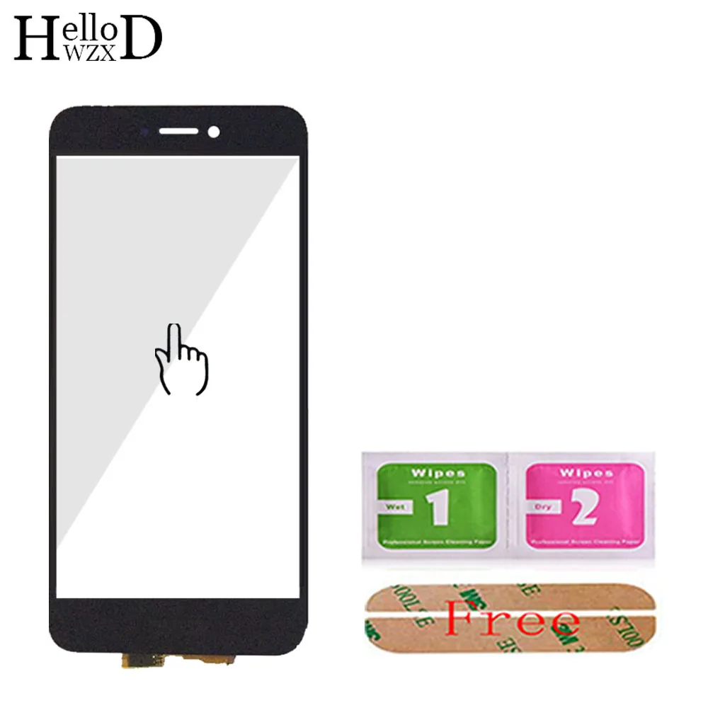 HelloWZXD 5,2 ''Сенсорное стекло для HuaWei P8 Lite сенсорный экран стекло дигитайзер Панель переднее стекло объектив сенсор клей