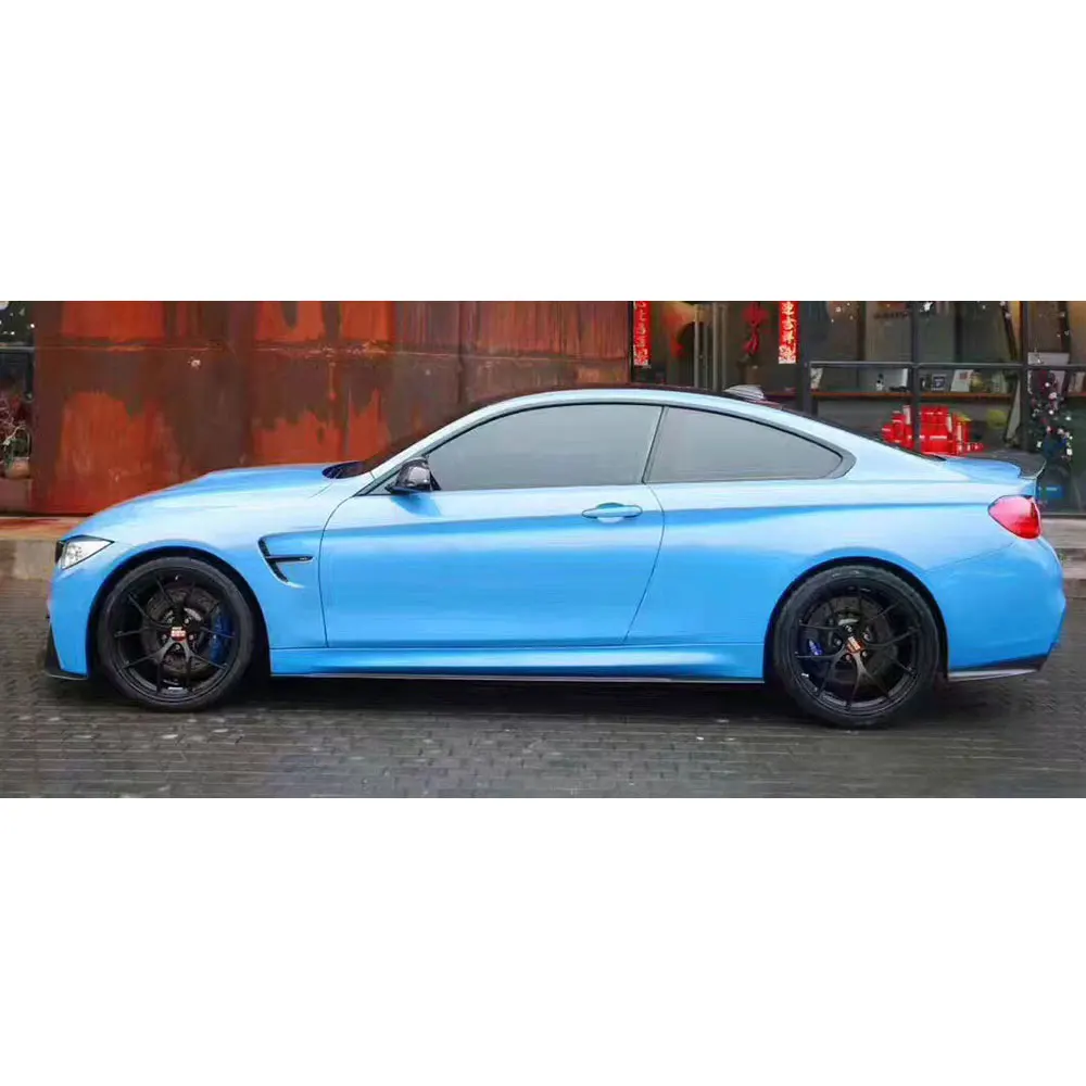 Боковые юбки из углеродного волокна для стайлинга автомобиля фартук BMW F82 F83 M4 Coupe 2