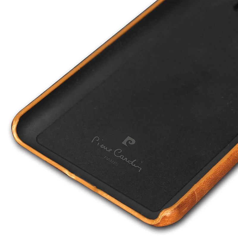 Pierre Cardin чехол для LG V30 Роскошные натуральная кожа Фирменное чехол для телефона чехол для LG V30 ультра тонкий твердый переплет крышка Сумки